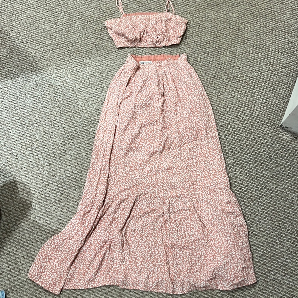 Pink matching set